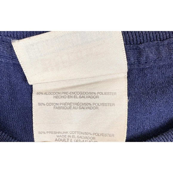 Y2k 'Don't Be So Mayo' Miracle Whip T-Shirt Large Unisex Navy Blue Novelty Funny - Picture 4 of 8